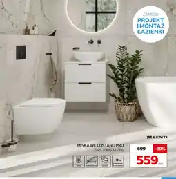 Komfort Miska WC Costano Pro Senti oferta