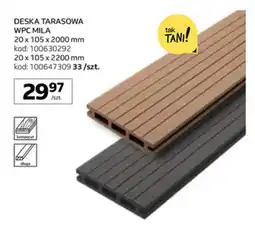 Komfort Deska tarasowa WPC mila oferta