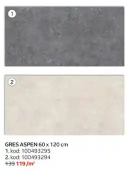 Komfort Gres aspen oferta