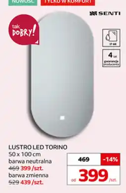 Komfort Lustro LED Torino oferta