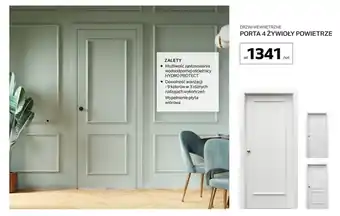Komfort DRZWI WEWNĘTRZNE PORTA 4 ŻYWIOŁY POWIETRZE oferta