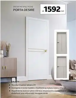 Komfort DRZWI WEWNĘTRZNE PORTA DESIRE oferta