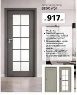 Komfort DRZWI WEWNĘTRZNE SEDO W01 oferta