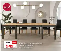 Komfort STÓŁ ROZKŁADANY WENUS oferta