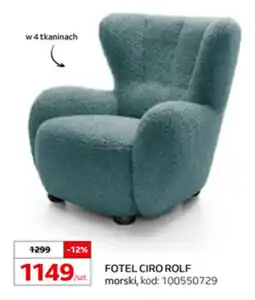 Komfort Fotel Ciro Rolf oferta