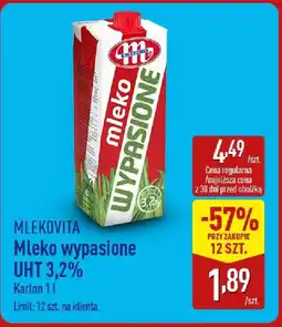 ALDI Mleko Mlekovita oferta