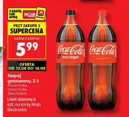 Biedronka Napój gazowany Coca-Cola Original oferta