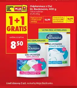 Biedronka Odplamiacz Oxi-Power Dr. Beckmann oferta