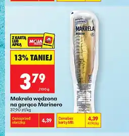 Biedronka Makrela wędzona na gorąco Marinero oferta