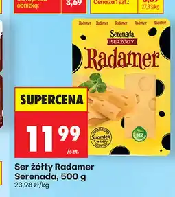 Biedronka Ser żółty Radamer Serenada oferta