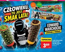 Biedronka Lody Edwardzik Warchocki Nordis Truskawka i Limonka oferta