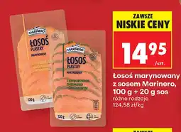 Biedronka Łosoś marynowany z koprem i sosem chrzanowo-śmietankowym Marinero oferta