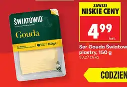 Biedronka Ser Gouda Światowid plastry oferta