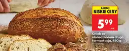 Biedronka Chleb ze słonecznikiem długa fermentacja oferta
