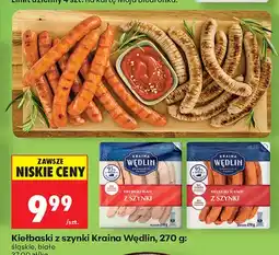 Biedronka Kiełbaski białe z szynki Kraina Wędlin oferta