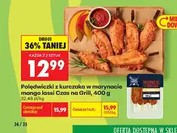 Biedronka Polędwiczki z kurczaka w marynacie mango lassi Czas na Grill oferta