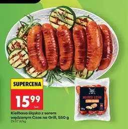 Biedronka Kiełbasa śląska z serem wędzonym Czas na Grill oferta