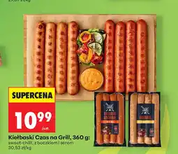 Biedronka Kiełbaski nacinane sweet-chilli Czas na Grill oferta