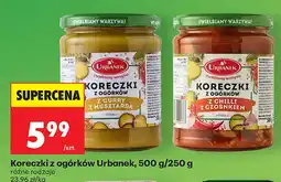 Biedronka Koreczki z ogórków z curry i musztardą Urbanek oferta
