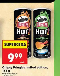 Biedronka Chipsy Pringles limited edition Kickin' Sour Cream oferta