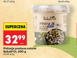 Biedronka Pistacje prażone solone BakaD'Or oferta