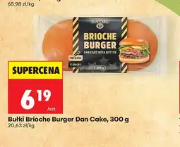 Biedronka Bułki Brioche Burger Dan Cake oferta