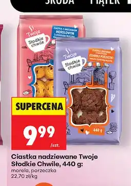 Biedronka Ciastka nadziewane Twoje Słodkie Chwile morela oferta