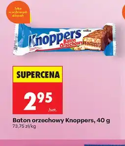 Biedronka Baton orzechowy Knoppers oferta