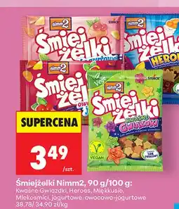 Biedronka Żelki Śmiejżelki Nimm2 Kwaśne Gwiazdki oferta