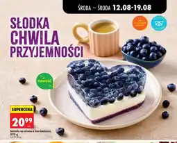 Biedronka Sernik na zimno z borówkami oferta
