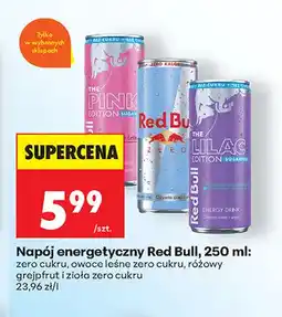Biedronka Napój energetyczny Red Bull Zero oferta