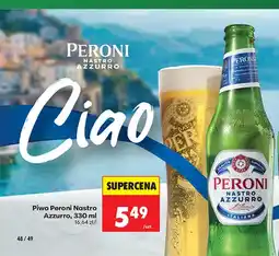 Biedronka Piwo Peroni Nastro Azzurro oferta