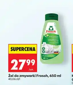 Biedronka Żel do zmywarki Frosch Limonkowy oferta