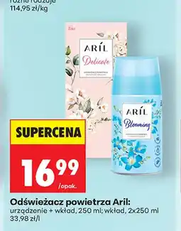 Biedronka Odświeżacz powietrza Aril urządzenie + wkład oferta