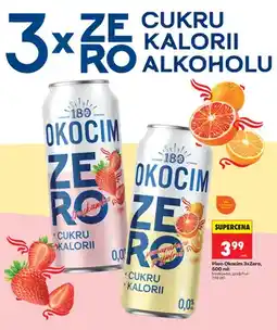 Biedronka Piwo bezalkoholowe Okocim 3xZero truskawka oferta