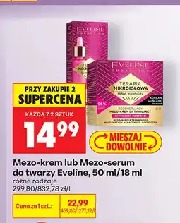 Biedronka Mezo-serum do twarzy Eveline oferta