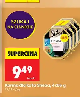 Biedronka Karma dla kota Sheba 4-pak oferta