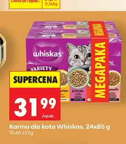 Biedronka Karma dla kota Whiskas 24-pak oferta