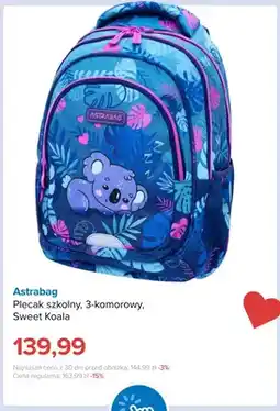 Smyk Plecak szkolny 3-komorowy Astrabag Sweet Koala oferta