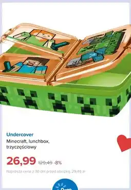 Smyk Lunchbox trzyczęściowy Undercover Minecraft oferta