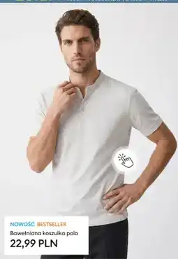 Sinsay Koszulka polo bawełniana Sinsay oferta