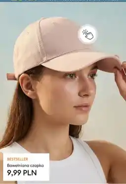 Sinsay Bawełniana czapka Sinsay oferta