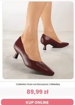 Renee Czółenka Vices na kaczuszce z wkładką oferta