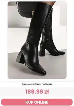 Renee Casualowe Kozaki na Słupku Renee oferta