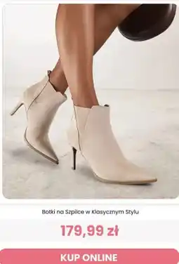 Renee Botki na szpilce Renee w klasycznym stylu oferta