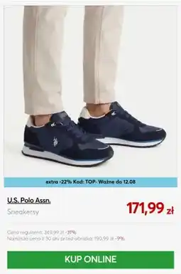eobuwie Sneakersy U.S. Polo Assn oferta