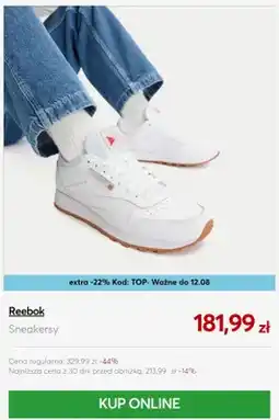 eobuwie Sneakersy Reebok oferta