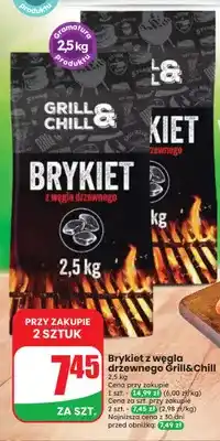 Dino Brykiet z węgla drzewnego Grill & Chill oferta