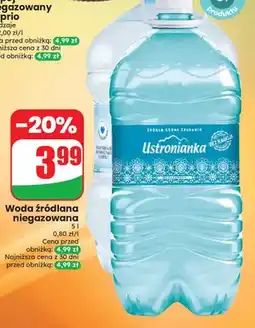 Dino Woda źródlana niegazowana Ustronianka oferta