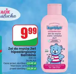 Dino Żel do mycia 2w1 hipoalergiczny Bambino oferta